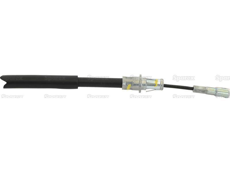 PTO Clutch Cable - Length: 1295mm, Outer cable length: 900mm. for Ford New Holland TT75