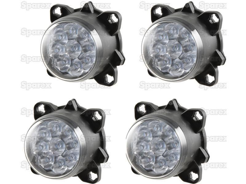 LED Work Light Kit, Interference: Class 3, RH & LH, 4050 Lumens for Massey Ferguson
