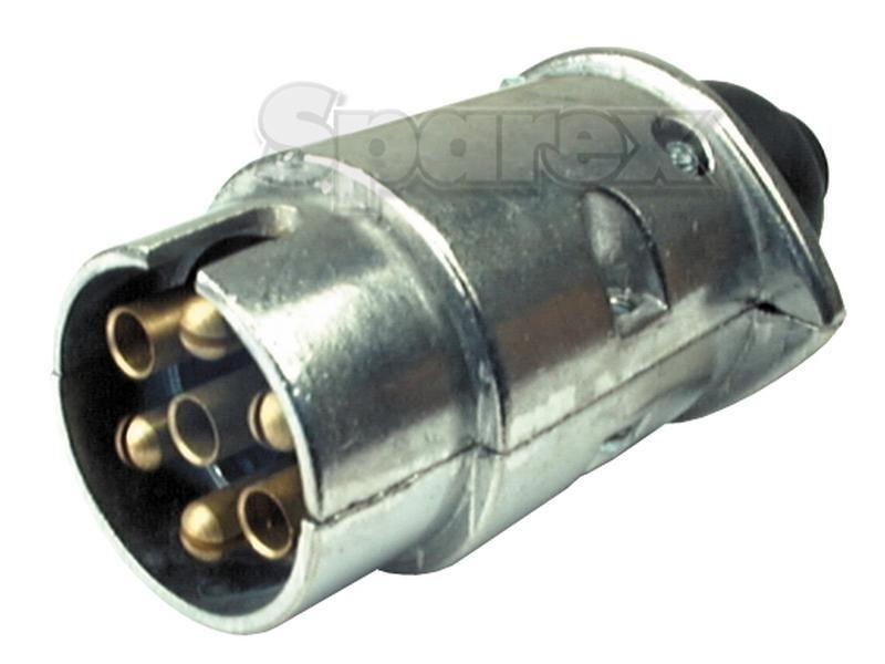 7 Pin Trailer Plug (Metal)