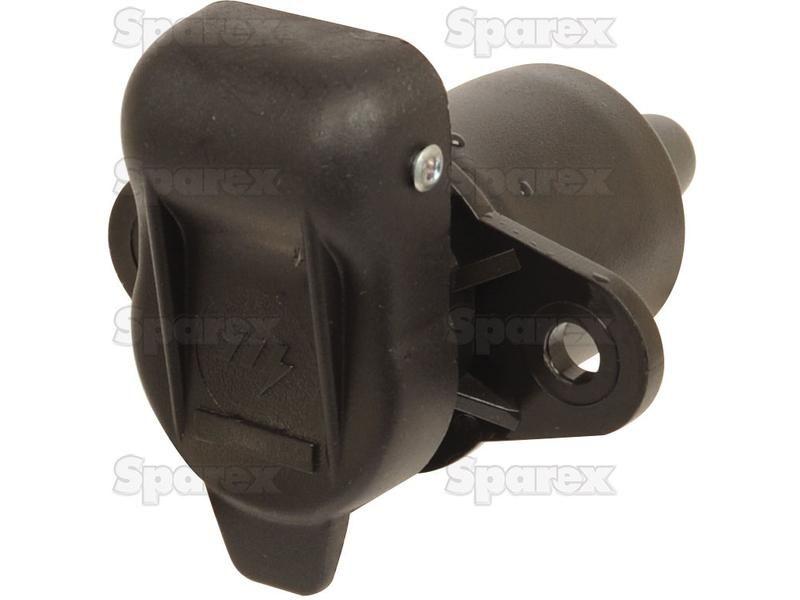 3 Pin Auxiliary Socket, 2 bolt Fixing Female Pin | Fiat, Cobo, FordNH (82005494)