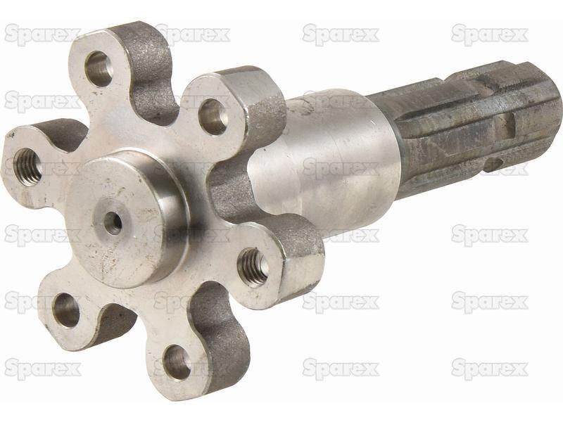 Front axle - Star Pump - 1 3/8' 6 splines for Battioni Pagani Pomp