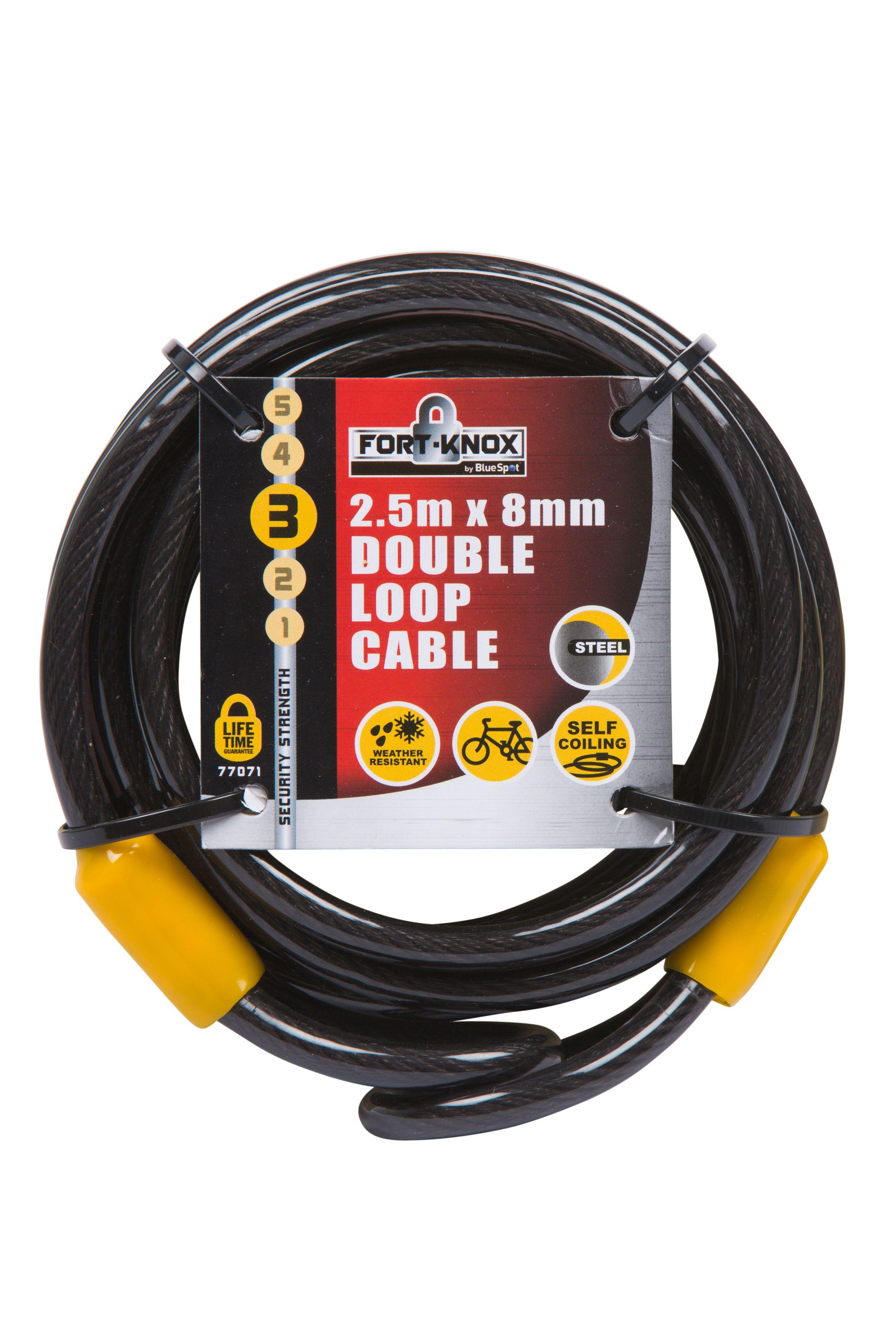 Blue Spot Tools 2.5m x 8mm Double Loop Cable