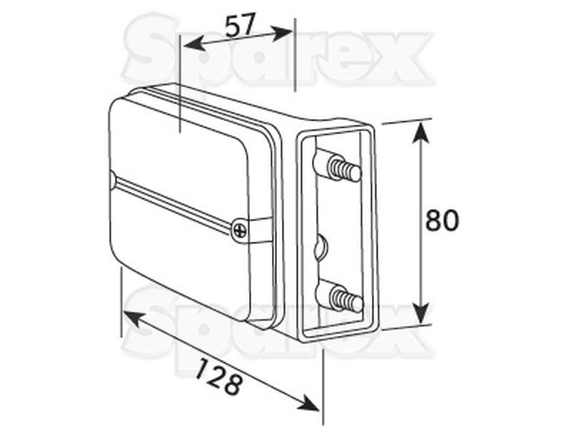 Halogen Front Combination Light (LH) for Same Titan 160 (Titan)