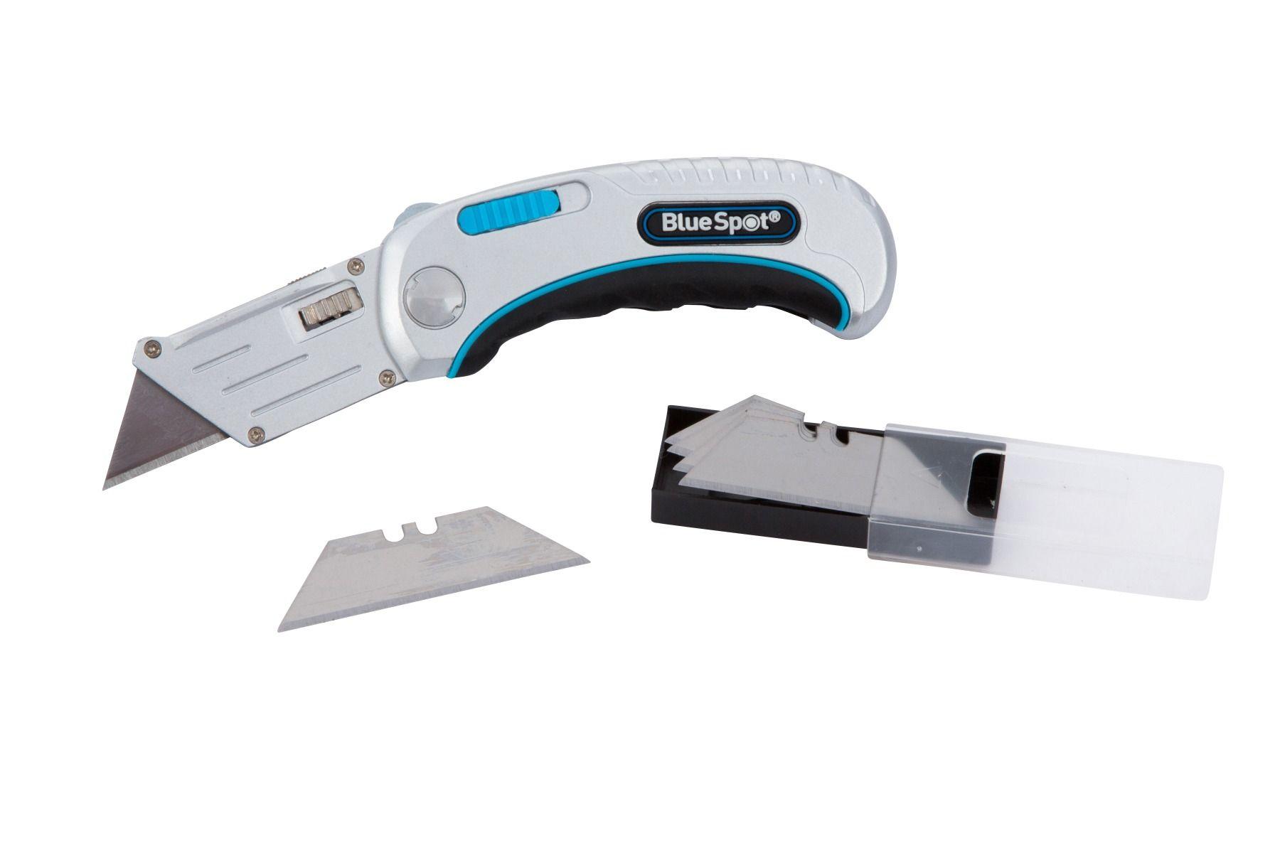 Blue Spot Tools Quick Change Folding Utility Knife