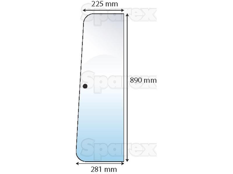 Door Glass for Case IH 895XL