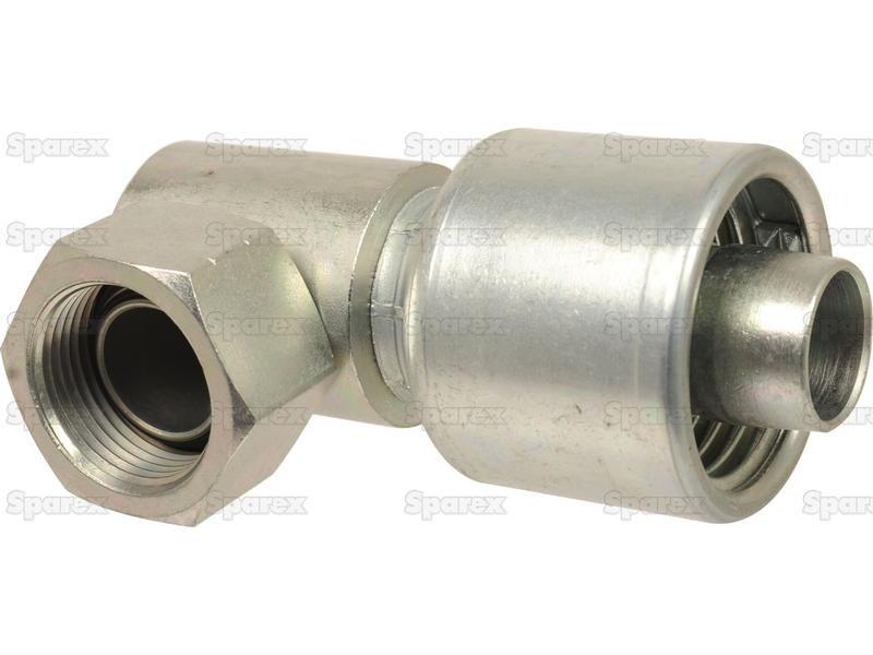 Gates BSP 60° Hose Insert 1'' x 1'' Female 90° Compact Swivel Gates (Belts) (16G16FBSPORX90BL)