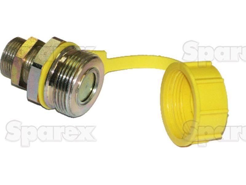 FLAT-FACE BULKHEAD HYDR. COUPLING TUBE 15
