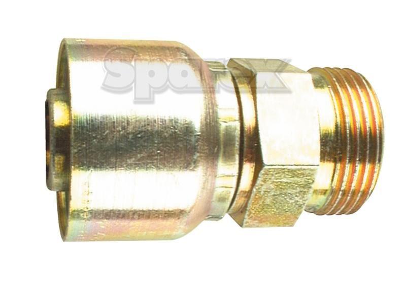 Parker Metric Hose Insert 3/4'' x M26 x 1.50  Male Straight Light Series PARKER HANNIFIN (1D048-18-12)