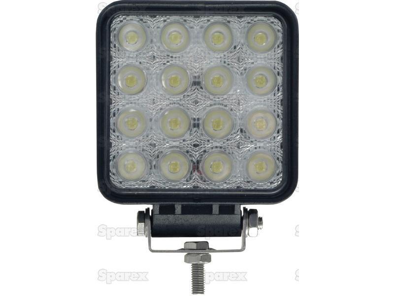 LED Work Light - aluminium case, 3600 lumen | 12/24 Volts, LEDs 16x3w