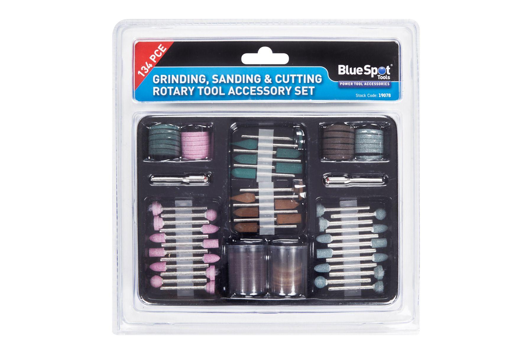 Blue Spot Tools 134 PCE Polishing & Grinding Accessories Tool Set