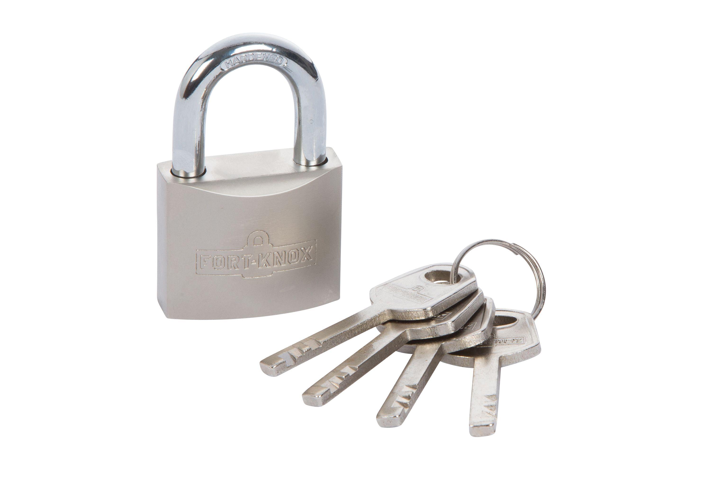 Blue Spot Tools 40mm Satin Finish Padlock