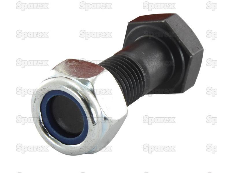 Hexagonal Head Bolt With Nut (TH) - M12 x 38mm, Tensile strength 12.9 (10 pcs. Agripak)