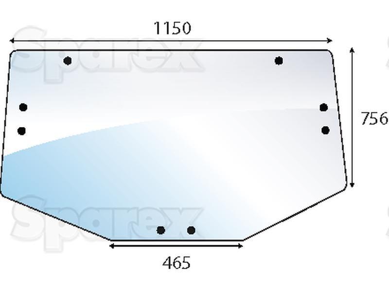 Rear Window for John Deere 6420S
