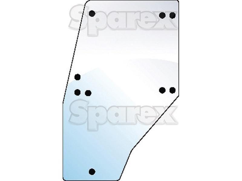 Door Glass LH for Deutz-Fahr Agroxtra 6.17 (Agroxtra Series)