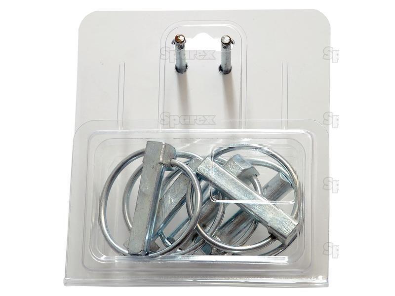 Round Linch Pin, Pin Ø11mm x 47mm (5 pcs. Agripak)