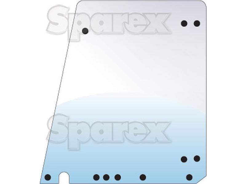 Door Glass Fendt (297 810 030 500, 297810030500)