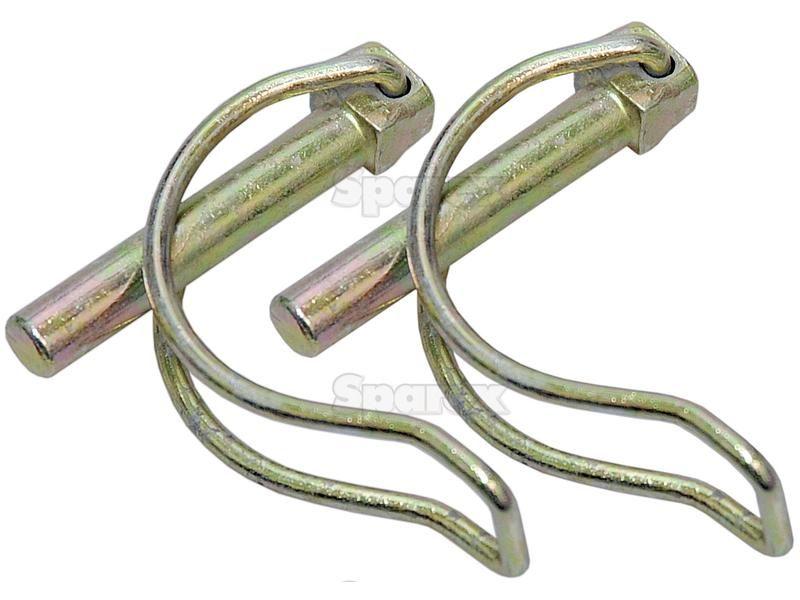 Pipe Linch Pin, Pin Ø8mm x 45mm (2 pcs. Agripak)