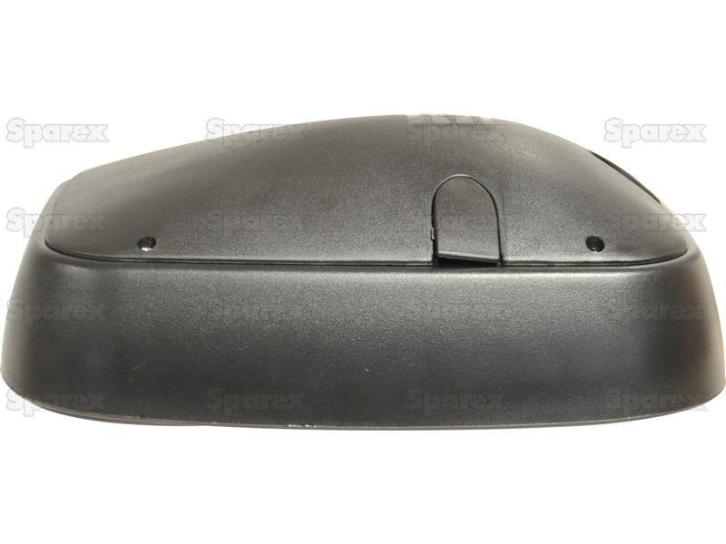 Mirror Head - Rectangular, Convex - Heated, 305 x 215mm, Universal Fitting for Challenger MT535D
