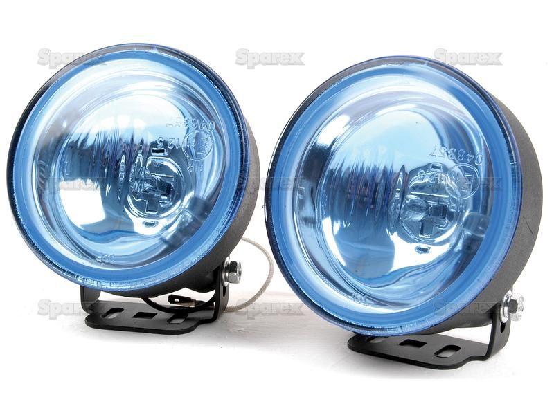 Halogen Work Light Round RH & LH - 12V (55W)