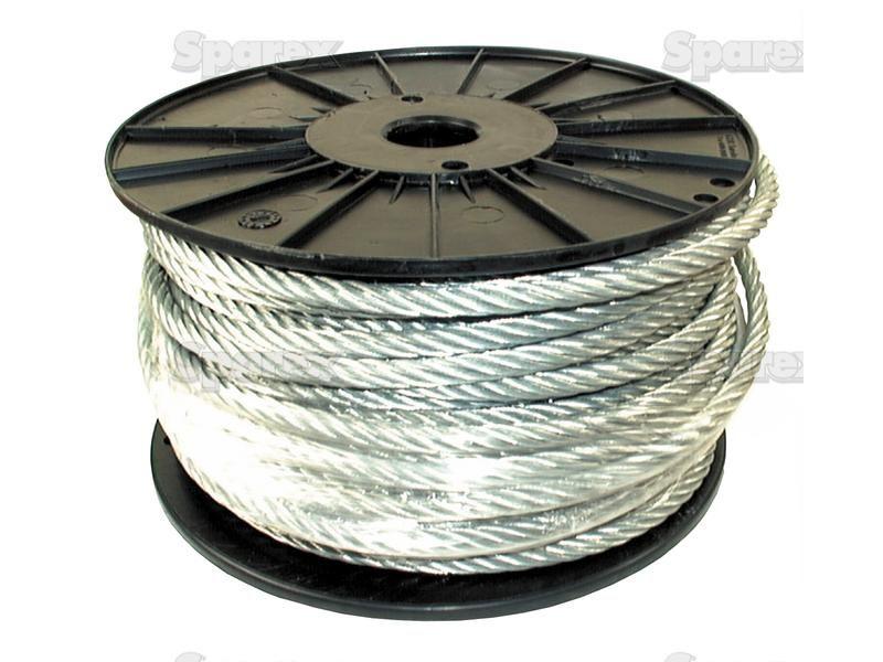 Wire Rope With Nylon Core - Steel, Ø2mm x 200M