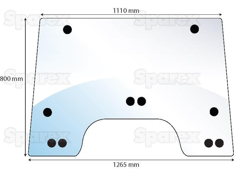Windscreen for Massey Ferguson