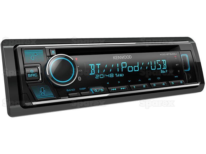 Radio - Alexa |FM-AM |Aux In | Bluetooth | Android | iPod-iPhone | Spotify App | USB | CD | MP3