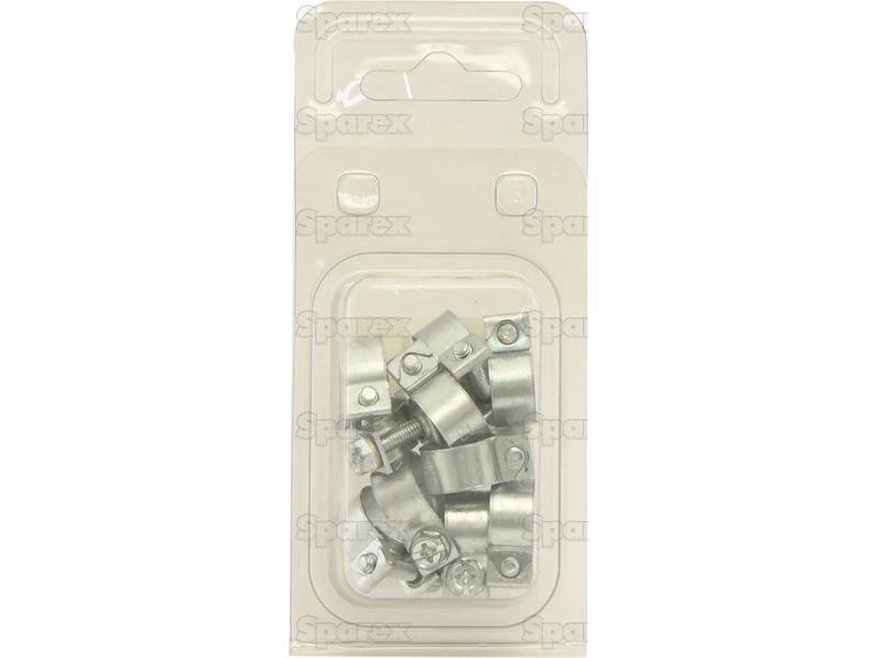 Mini Hose Clip, Min Ø10mm, Max. Ø13mm, 10 pcs. Agripak.