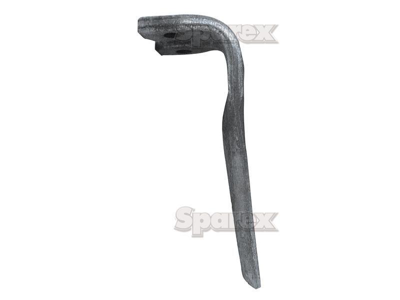 Forged Power Harrow Blade 110x16x305mm LH. Hole centres: 68mm. Hole Ø 17mm. Replacement for Kuhn. for Kuhn HRB302D