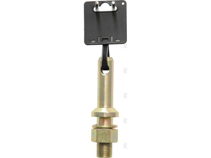 Lower link implement pin 22x140mm, Thread size 7/8x40mm Cat. 1