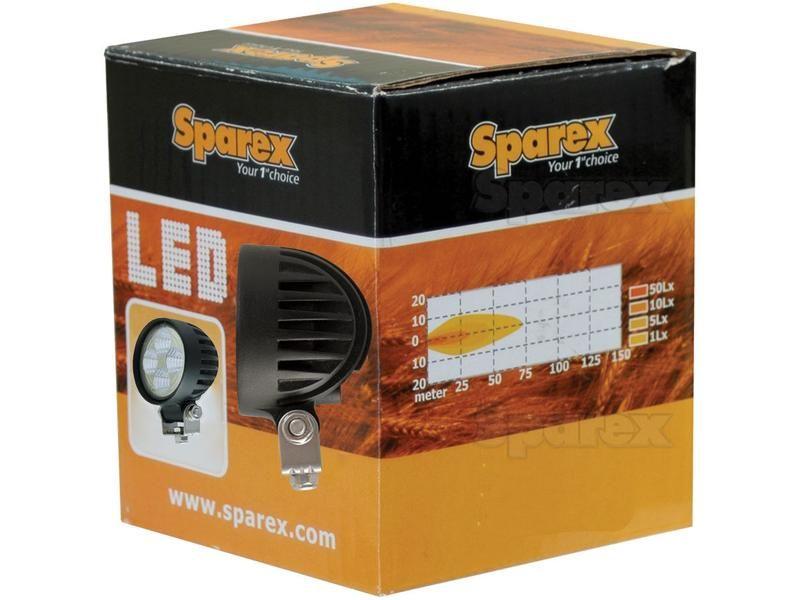 LED Work Light, Interference: Class 1, 900 Lumens, 10-30V ()