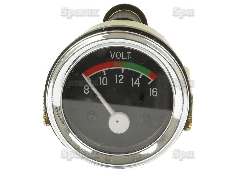 Voltmeter, 8/16V for Massey Ferguson 250 (200 Series)