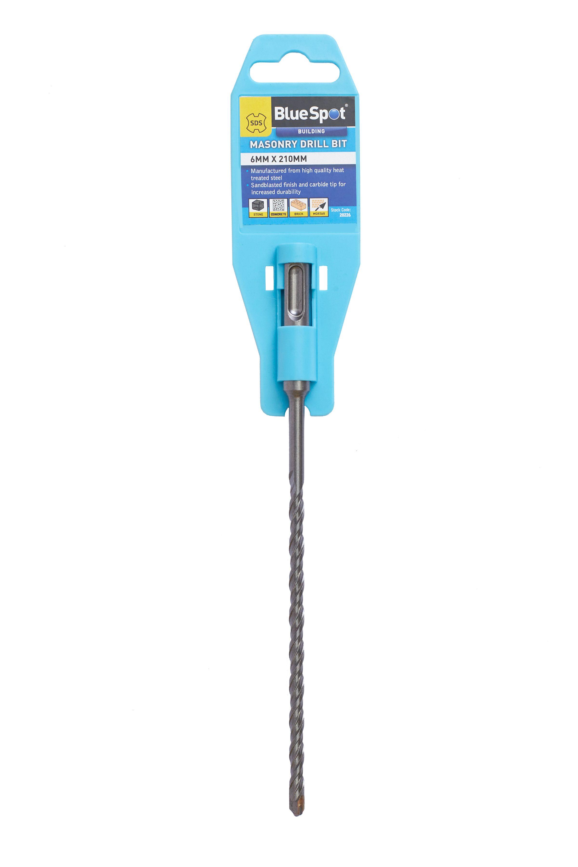 Blue Spot Tools SDS Masonry Drill Bit (6mm x 210mm)
