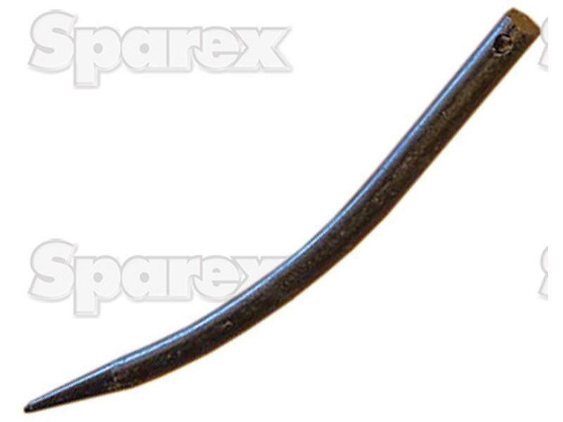 Curved Loader Tine | 400mm for ALTEC, Pin Fitting