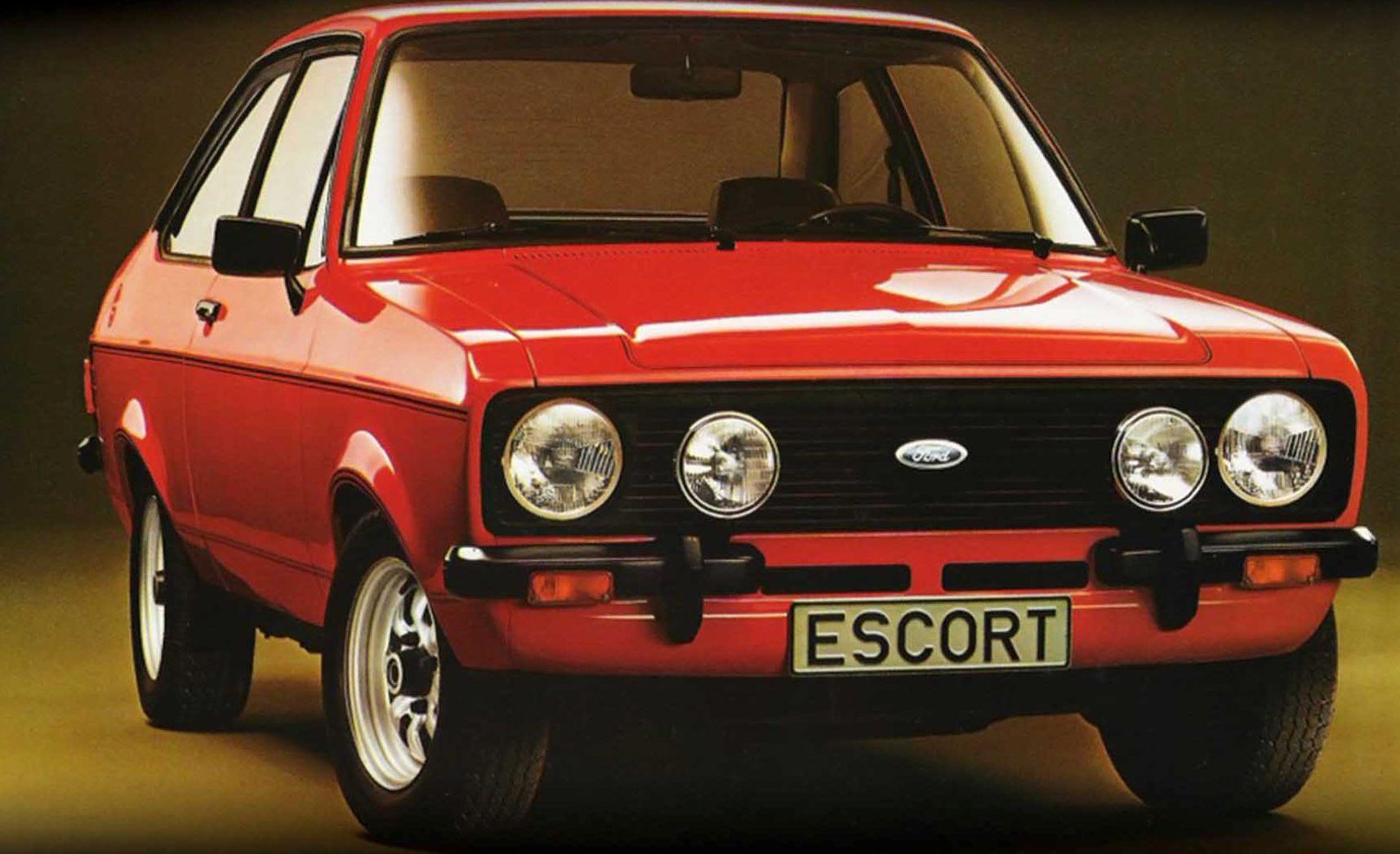 Ford Escort MKII 2 Door Rolling Shell 