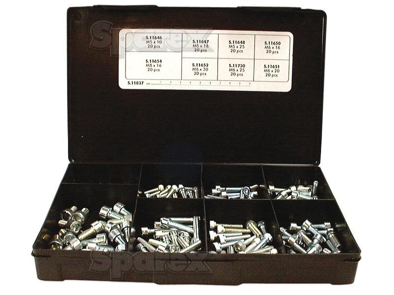 Metric Cap Head Socket Screw, Size: M5 - M8 x 10 - 30mm (Din 912)