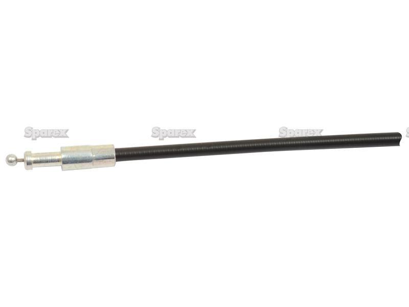 Foot Throttle Cable - Length: 617mm, Outer cable length: 485mm. for Massey Ferguson (1696816M97)