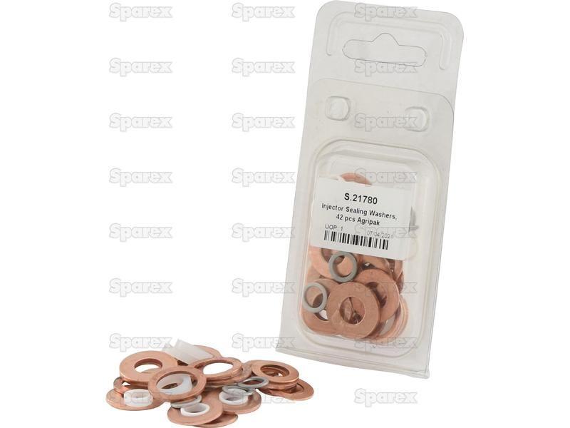 Injector Sealing Washers, 42 pcs Agripak