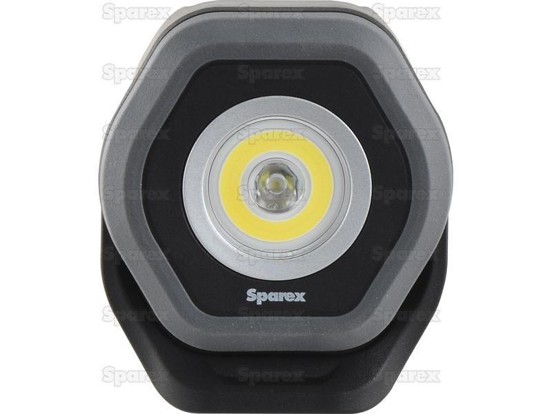 LED Twin Beam Rechargeable Inspection Lamp, 1400 Lumens