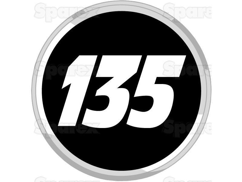 Medallion - MF 135 (Plastic) for Massey Ferguson 135 (100 Series)