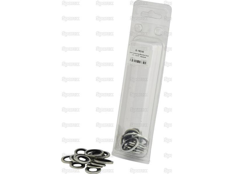 Self centering Bonded Seal 1/2 - 13/16'' mm (Agripak 14 pcs.)