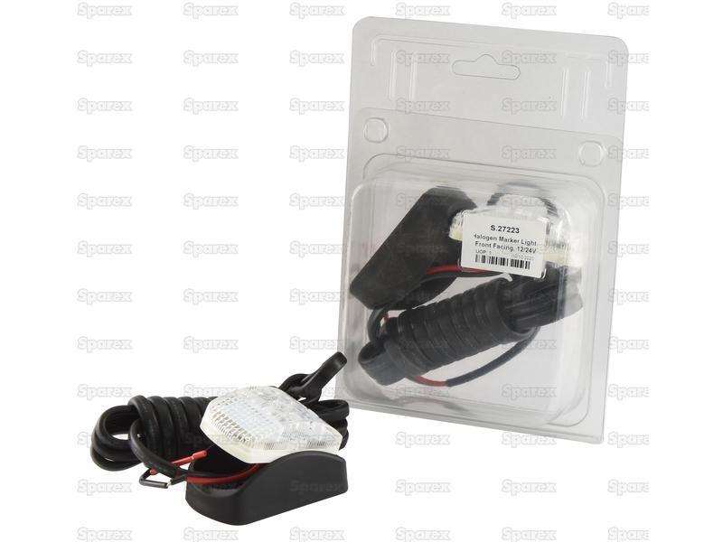 Halogen Marker Light - Front Facing, 12/24V ()