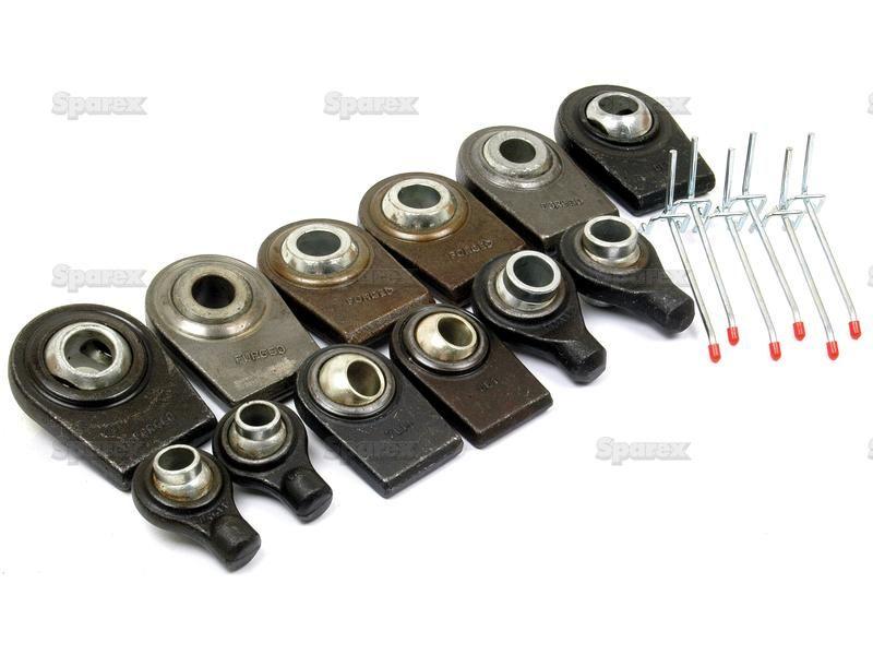 Top and Lower Link Weld On Ball Ends (12 pcs.)