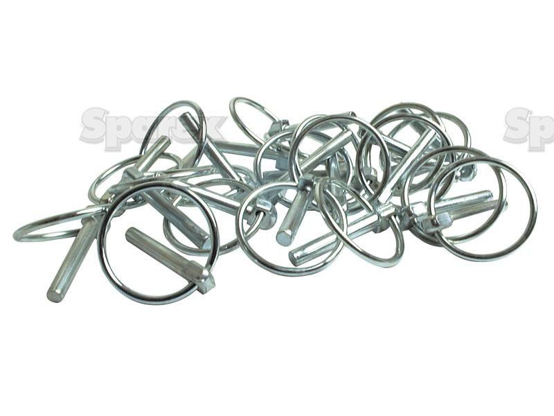 Round Linch Pin, Pin Ø10.5mm x 44.5mm ( ) for Massey Ferguson