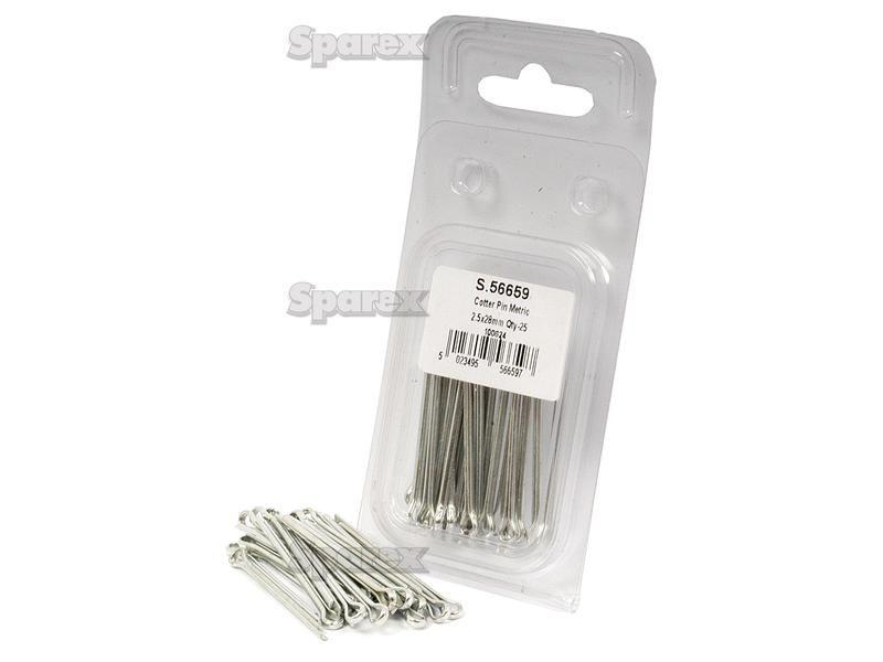 Cotter Pin, Ø2.5 x 40mm (Agripak 25 pcs.)