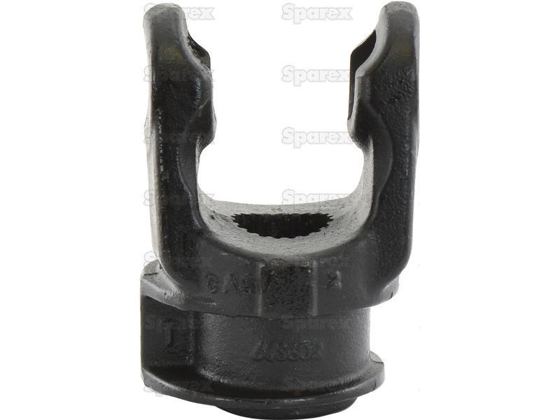 PTO Yoke - Quick Release (U/J Size: 30.2 x 79.4mm) Size: 1 3/8"-21 Spline Bondioli & Pavesi (5070G3755, 5720G3755)
