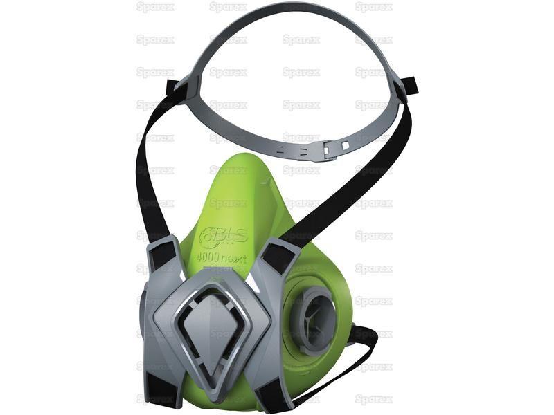 Reusable Halfmask with bayonet filter connection in Silicon BLS 4000Next S (S/M)