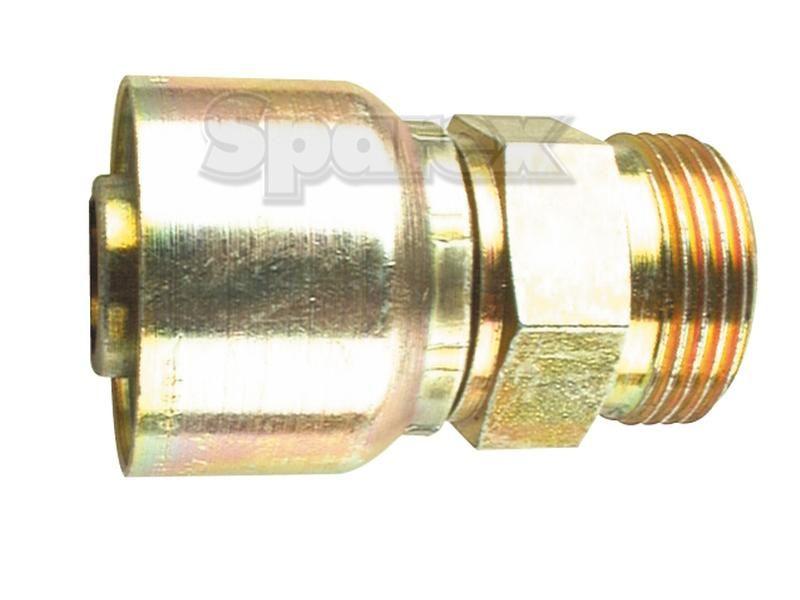 Parker Metric Hose Insert 5/8'' x M26 x 1.50  Male Straight Light Series PARKER HANNIFIN (1D048-18-10)