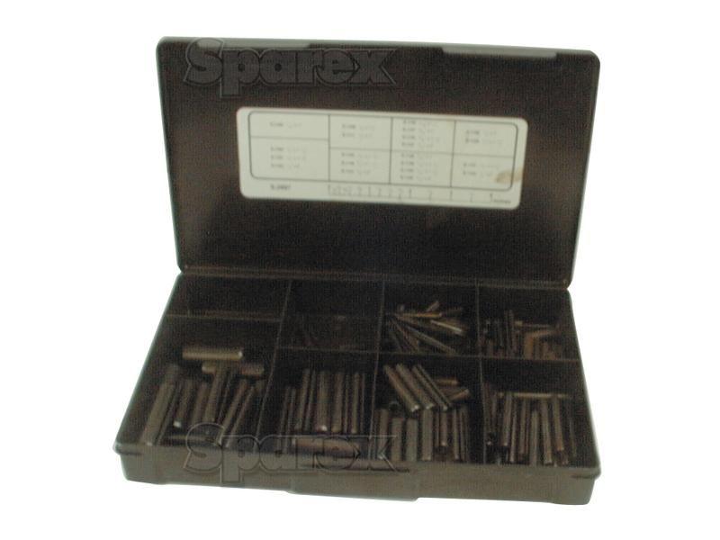 Imperial Roll Pins - 1/16'' - 1/2'', 172 pcs. (Din: 1481) Handipak.