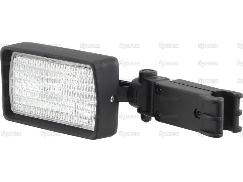 Halogen Work Light Rectangular LH - 12V (55W) for Case IH JX1090U