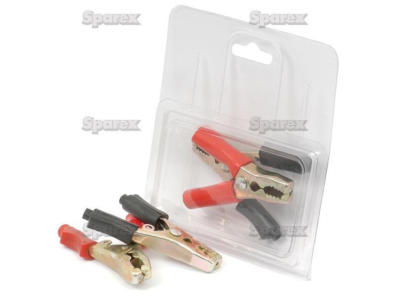 Jump Lead Handle Kit (1pc red / 1pc black) 40A Agripak